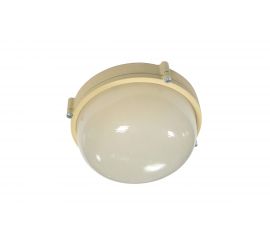 Светильник ЭЛЕТЕХ Терма 1301 Круг малый НББ 03-60-013 IP65 матовый /корпус бежевый ГИ 1005501014 