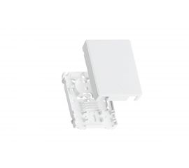 Корпус настенной оптической розетки NIKOMAX, до 2 портов SC или LC, белый NMF-WO2-BLANK-CP-WT 