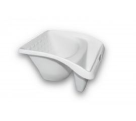 Ковш для краски DECOR 180х125х225 мм, 1,2л белый 670-2207 