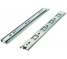 Шариковые направляющие Lemax prof полного выдвижения 35/300 мм, сталь DM35-300W 