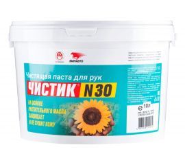 Средство для очистки рук ВМПАВТО Чистик № 30, ведро, 10 л 6813 