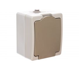 Розетка открытой установки 2П+З IP54 16А TDM Вуокса SQ1803-0007 