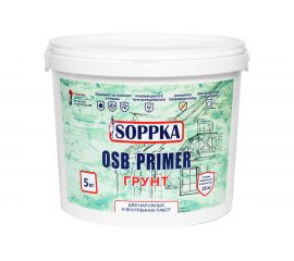 Изолирующий грунт для OSB SOPPKA Primer 5 кг СОП-Грунт5 