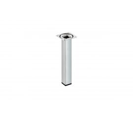 Ножка Tech-Krep 25х25х200 квадратная, нерегулируемая, никель- накладка 151277 