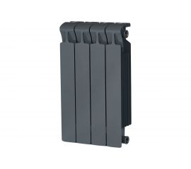 Биметаллический радиатор RIFAR 01 Monolit 500-4, титан RM50043/47012 