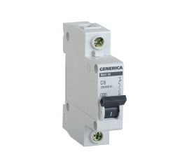 Автоматический выключатель IEK ВА47-29 MVA25-1-006-C 