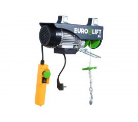 Электрическая стационарная лебедка EURO-LIFT РА-500А-18M 250/500 кг, высота подъема 18/9 м, IP54 00016924 