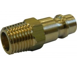 Штуцер быстроразъёмный латунный БРС НР 1/4" Профитт 9276362 