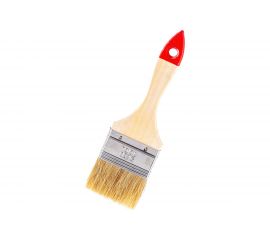 Плоская кисть Toolberg 2,5"", белая 0101025 