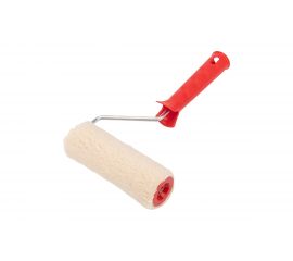 Валик REXANT натуральный бесшовный мех, ворс 12мм, ширина ролика 140мм, диам. 42мм, бюгель 6мм 89-0034 