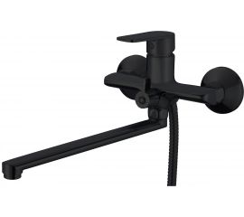 Смеситель для ванны с длинным изливом OSGARD PLATT черный 87223 940000001067 