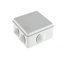 Распределительная коробка Экопласт JBS101 о/п 100х100х55, 6 выходов, IP55 44037-1 