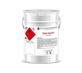 Лак ЗАГОРСКИЙ ЛАКОКРАСОЧНЫЙ ЗАВОД НЦ-243 5 кг ZLK04888 