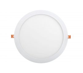 Светильник IEK, ДВО 1610 белый, круг LED 24вт 6500 IP20 LDVO0-1610-1-24-6500-K01 