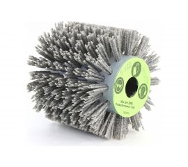 Щетка (110х100х19 мм; +4 паза; P46; полимерный ворс) ОСБОРН 3-382 FEL110100P46PGR 