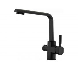 Смеситель для кухни KAISER Decor боковой O35 черный матовый 40144-9 