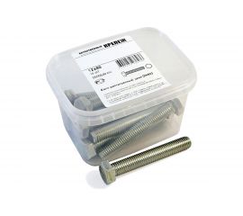 Болт с ш\г Качественный КРЕПЕЖ полная резьба DIN 933 558 12x80 10 шт 0500849 КЧ 