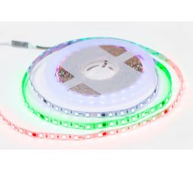 Комплект адресной ленты Apeyron 24В, 14,4Вт/м, smd5050, 60д/м, IP20, подложка 10мм (белая), 10м, RGB 10-99 