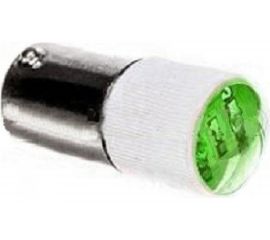 Светодиод Emas 220В под патрон Ва9S, зеленый LED220Y 