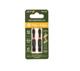 Бита ударная (2 шт; PH2х50 мм; 1/4"") Дело Техники 793222 