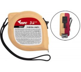 Рулетка КУРС Лайт 3м х 12,5 мм 16972 