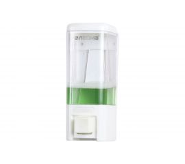 Диспенсер для жидкого мыла ЛАЙМА наливной, 0,48 л, ABS пластик, белый, 605052 