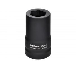 Головка ударная шестигранная удлиненная (30 мм; 1DR) AV Steel AV-740130 
