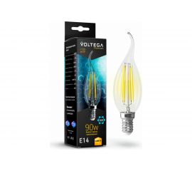 Светодиодная лампа VOLTEGA Свеча на ветру E14 2800K 9W Graphene 7132 