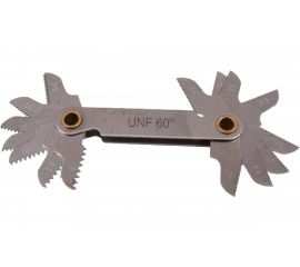 Набор резьбовых шаблонов CNIC для дюймовой резьбы UNF 60гр из 16шт. 12-80 38500 