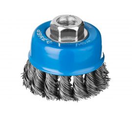 Щетка чашечная (65 мм; М14; плетеные пучки стальной проволоки 0.5 мм) для УШМ 35275-065_z02 