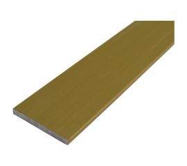 Профиль ПилотПро Ал., полоса, 15х2, 2 м, золото 09958 