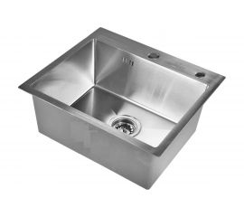 Кухонная мойка из нержавеющей стали WISENT 6045 60x45 см, с дозатором WS36045/W405A/WGER010 