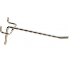 Одинарный крючок на перфорацию ООО ТД Ижпромсервис длина 300 мм, диаметр 5 мм, шаг 50 мм, 10 шт. НФ-00002444 