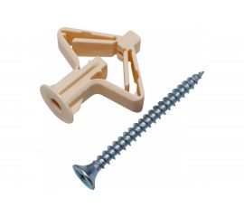 Дюбель (анкер) Партнер Pola нейлон 10x50 с шурупом 10 шт. 831849 