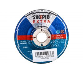 Круг шлифовальный по стали EXTRA (125х7х22.23 мм; EA24S-BF; F27) SKORPIO 710606 