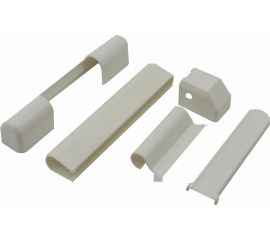 Комплект декор. накладок Левша для петель окон ПВХ У1-5709 