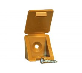 Мебельный уголок с шурупом Невский Крепеж бук 4 шт. 801744 