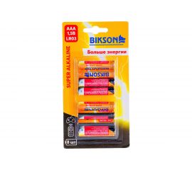 Алкалиновые батарейки Bikson тип ААA, 1,5V, 8шт, Бат479 