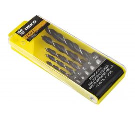 Набор сверл по дереву DH05-2 (5 шт; 4-10 мм) DEKO 065-0530 