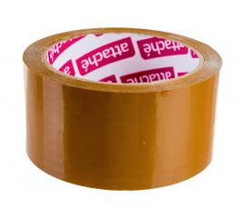 Упаковочная клейкая лента Attache 48 мм х 60 м, 40 мкм, коричневая 129145 