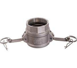 Камлок тип D (розетка внутренняя; 50 мм-2""; резьба BSP; нержавеющая сталь) TITAN LOCK TL200DSS 