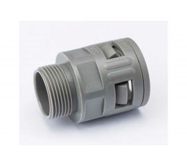 Муфта для гофрированных труб Weyer WQG-M25G/AD25.5 коннектор прямой нар. M25x1.5 WE0201300 