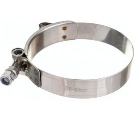 Усиленный хомут TITAN LOCK 76-84 мм, нержав. сталь AISI 304, лента+болт AISI 304 TL76-84RCSS 