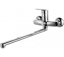 Смеситель для ванны IDDIS Torr TORSBL2i10WA с длинным изливом с керамическим дивертором 