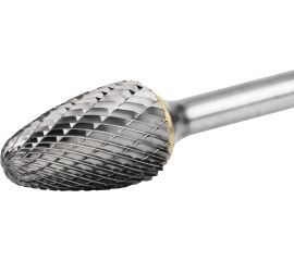 Борфреза твердосплавная форма F (16х25 мм; хвостовик 6 мм) NORGAU 077130160 