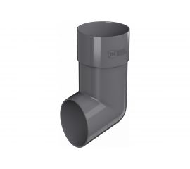 Слив трубы Технониколь (ПВХ; серый; 1 шт) TN425676 