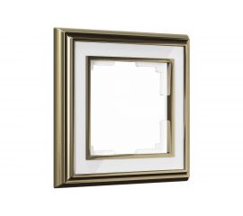 Рамка на 1 пост WERKEL WL17 Frame 01 бронза, белый a037682 