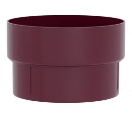 Соединительная муфта трубы Grand Line ПВХ GL, бордо RAL 3005 269485 