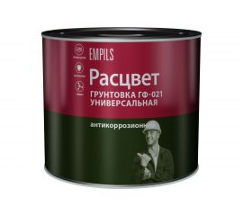 Универсальная грунтовка ГФ-021 Расцвет красно-коричневая, 2.2 кг 4442 
