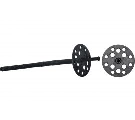 Дюбель для теплоизоляции с пластиковым гвоздем INTERFIX ИЗО 10х180, 250 шт 28972 